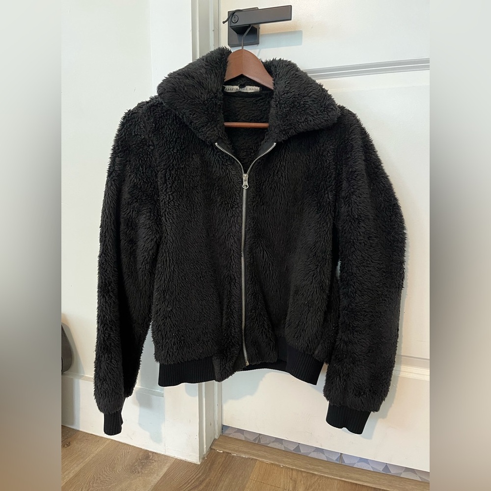 Black Sherpa Jacket